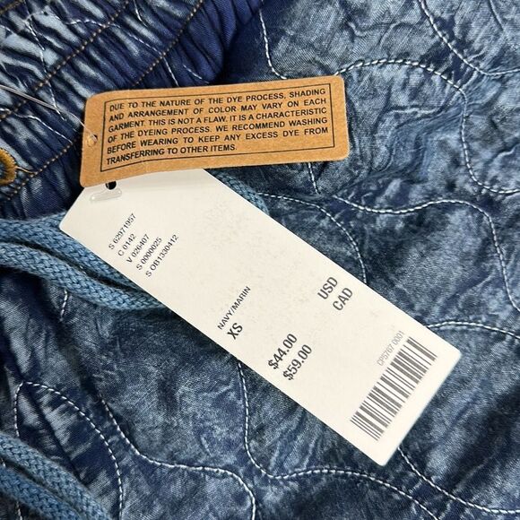 Urban Outfitters quilted fleece denim shorts. New! - Picture 4 of 5